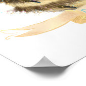 Poster de la pouponnière Bee Kind (Coin)