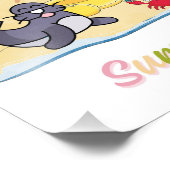 Poster de la pouponnière "Sweet Summer Day" Salle (Coin)