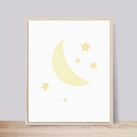 Poster de la pousserie Moon and Stars