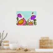 Poster de la prairie de fleurs (Cuisine)