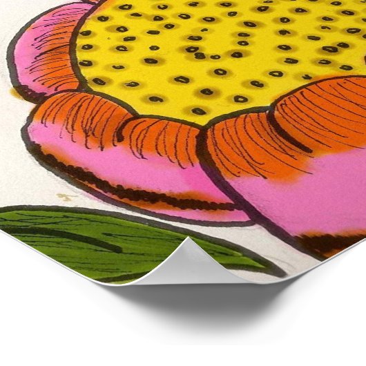 Poster de la prairie de fleurs (Coin)