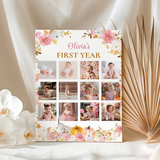 Poster de la première année de la photo Citrouille