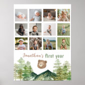 Poster de la première année de l'ours de forêt (Devant)