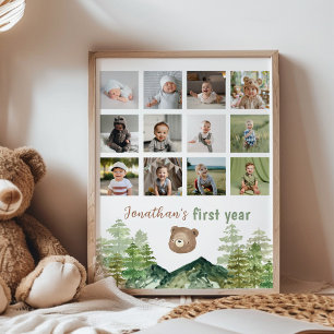 Poster de la première année de l'ours de forêt