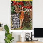 Poster de la princesse Dorothy Lamour Jungle (Bureau à domicile)