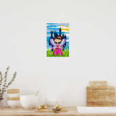 Poster de la princesse fée mignonne (Cuisine)