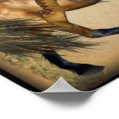 Poster de la princesse indienne américaine et des  (Coin)