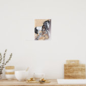 Poster de la princesse indienne américaine et du c (Cuisine)