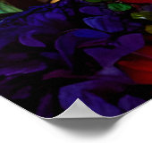 Poster de la princesse solitaire couronnée couleur (Coin)