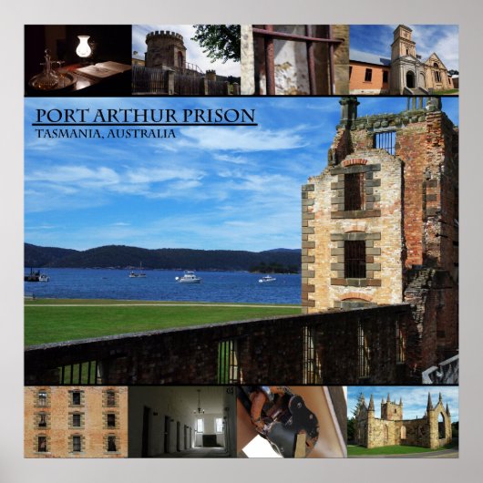 Poster de la prison de Port Arthur (Devant)