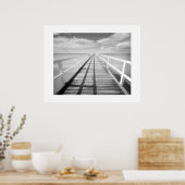 Poster de la promenade de plage (Cuisine)