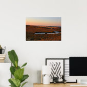 Poster de la promenade de plage de Grey's (Bureau à domicile)
