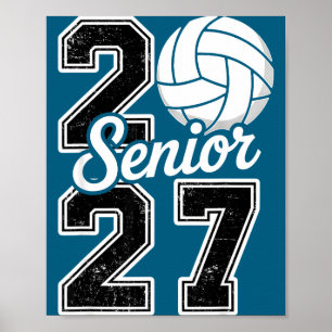 Poster De la promotion 2027 Volleyball Senior 2027