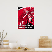 Poster de la propagande de réchauffement climatiqu (Cuisine)