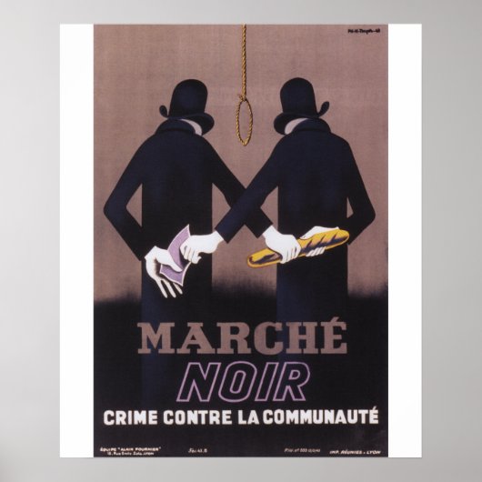 Poster de la propagande des Marches (Devant)