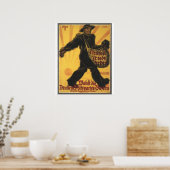 Poster de la propagande pour la liberté (Cuisine)