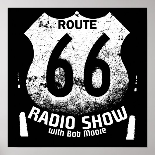 Poster de la radio Bounce Route 66 (Devant)