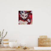 Poster de la Reine des Coeurs (Cuisine)