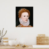 Poster de la reine Elizabeth I (Cuisine)