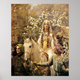 Poster de la reine Guinevere Maying