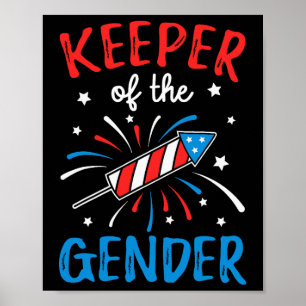 Poster De La Révélation De Genre Drôle 4 juillet Ba