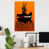 Poster de la révolution américaine (Bureau à domicile)