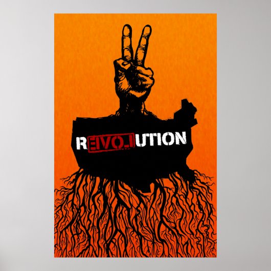 Poster de la révolution américaine (Devant)