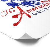 Poster de la Revolution Retro George Washington (Coin)