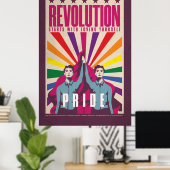 Poster de la Révolution vintage (Bureau à domicile)
