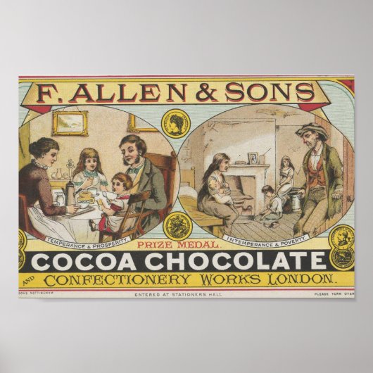 Poster de la revue Londres 1880 (Devant)