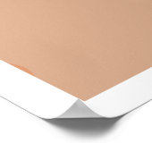 Poster de la rive du lac Michigan, 24 po x 36 po (Coin)