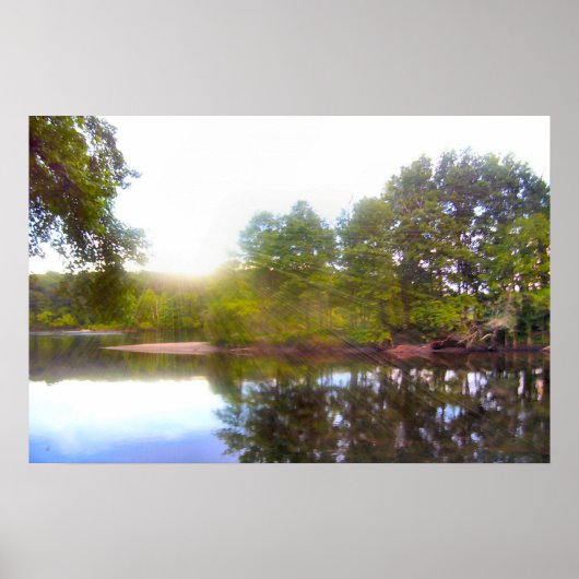 Poster de la rivière Connecticut (Devant)