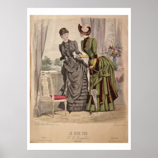 Poster de la robe de l'époque victorienne (Devant)