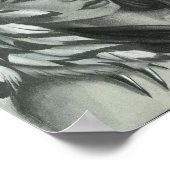 Poster de la robe de tête de Chouette Neige (Coin)