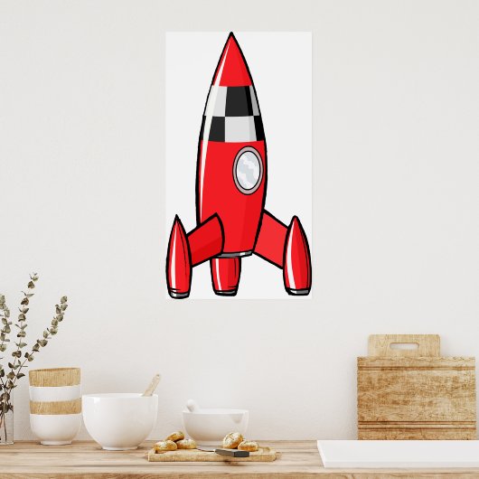 Poster de la Rocket Red Toy (Cuisine)