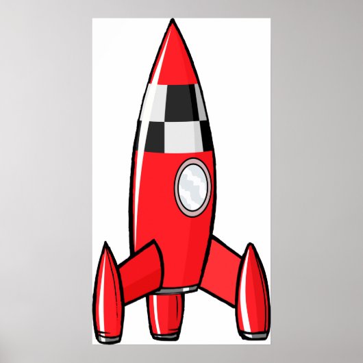 Poster de la Rocket Red Toy (Devant)