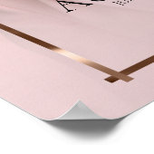 Poster de la Rose Rose Gold Memorial (Coin)