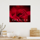 Poster de la Rose Rouge Passion (Cuisine)