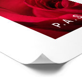 Poster de la Rose Rouge Passion (Coin)