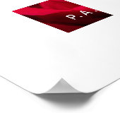 Poster de la Rose Rouge Passion (Coin)