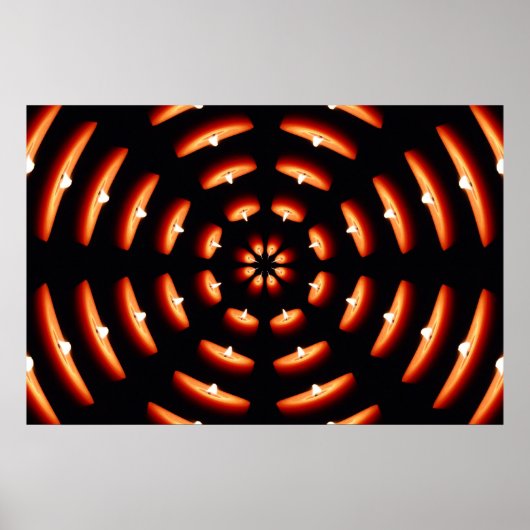 Poster de la roue à la chandelle (Devant)