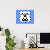 Poster de la Route 66 (Bureau à domicile)