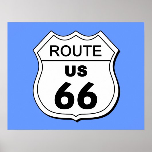 Poster de la Route 66 (Devant)