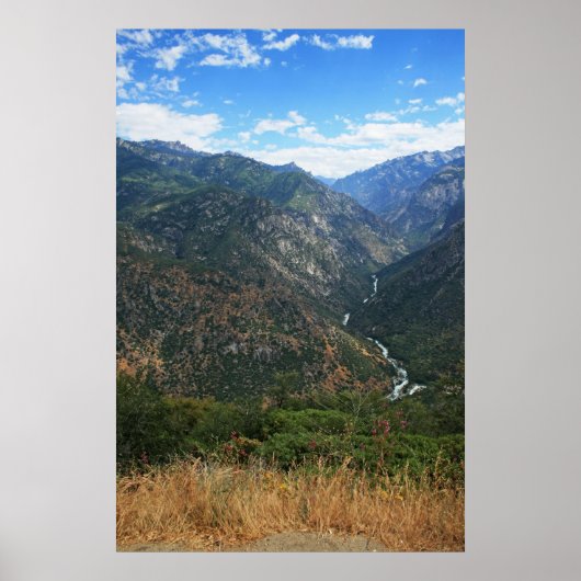 Poster De la route vers le canyon de Kings (Devant)