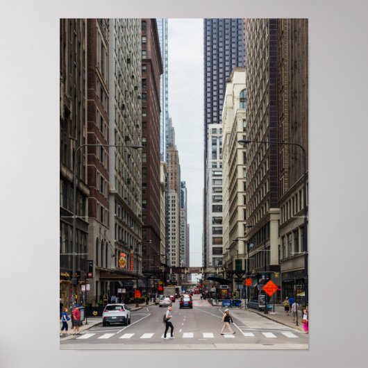 Poster de la rue Chicago Madison (Devant)