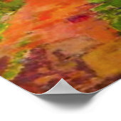 Poster de la rue Gauguin à Tahiti (Coin)