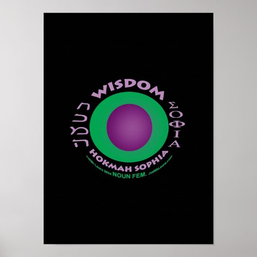 Poster de la sagesse (Devant)