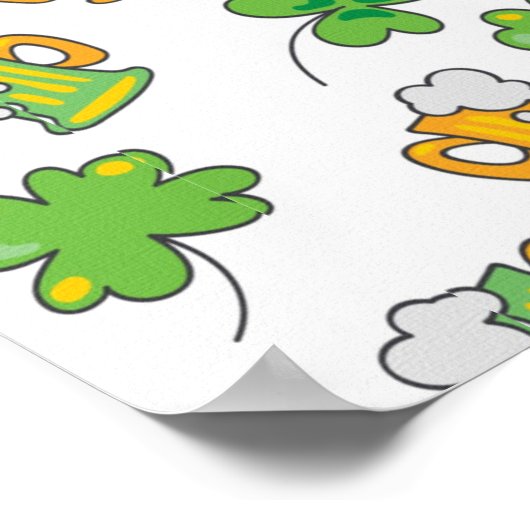 Poster de la Saint Patrick (Coin)