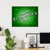 Poster de la Saint-Patrick (Bureau à domicile)