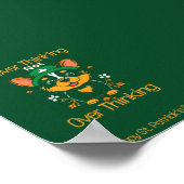 Poster de la Saint-Patrick de Cute Corgi (Coin)